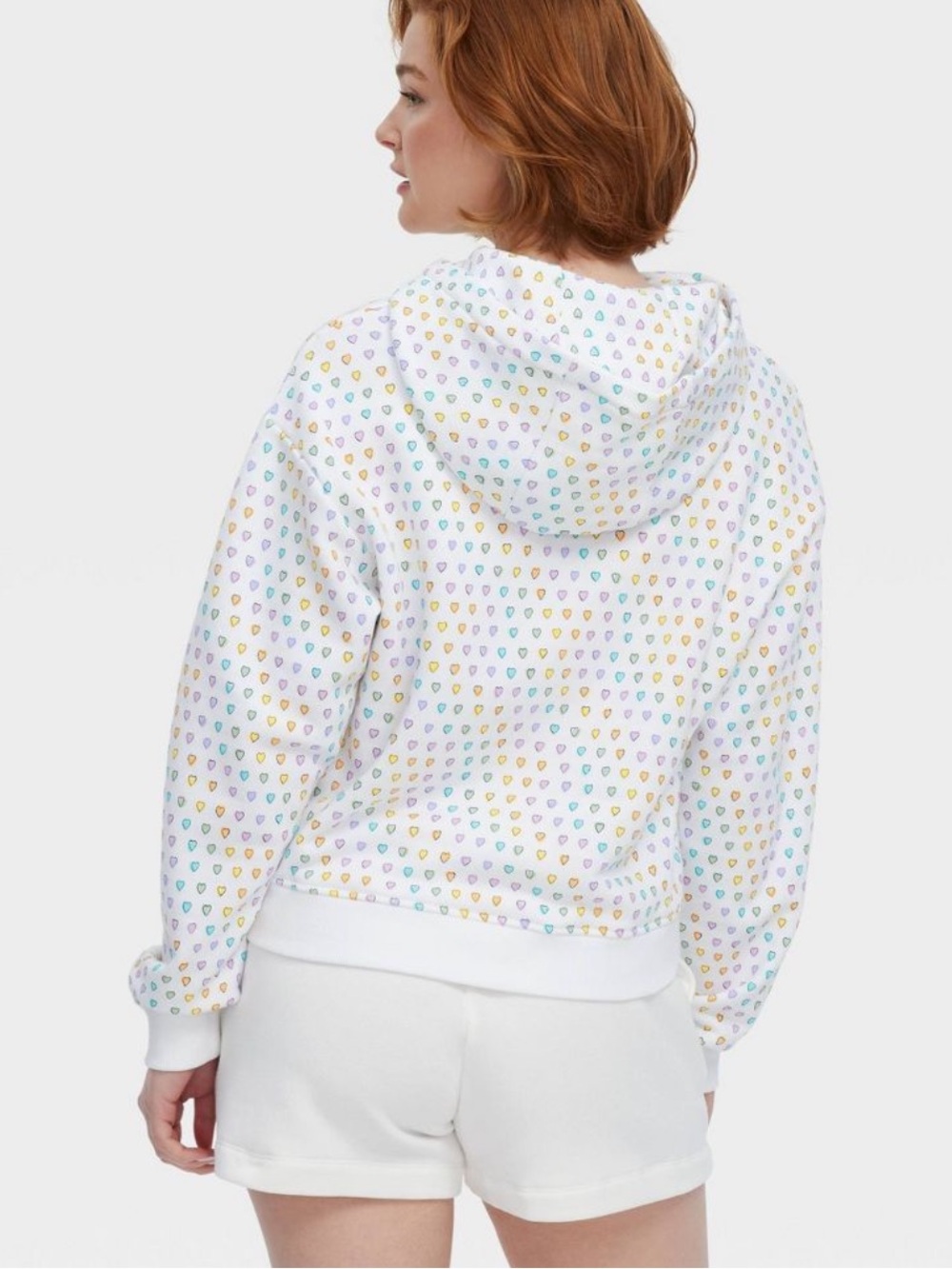 Roller rabbit heart hoodie